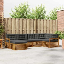 Salon de jardin avec coussins 10 pcs beige résine tressée 478620478620