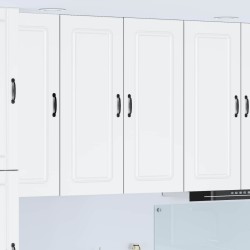 Salon de jardin 10 pcs avec coussins noir résine tressée 478699478699