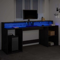 Ensemble à manger de jardin 11 pcs résine tressée gris 478993478993