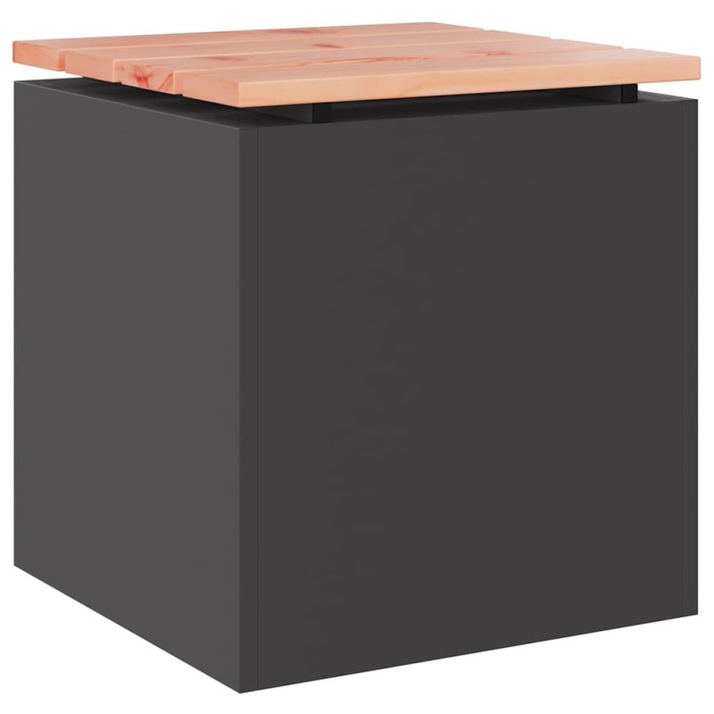 Ensemble de canapé de jardin avec coussin 8 pcs Noir polyrotin 479076479076