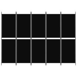 Ensemble à manger jardin 9pcs et coussins noir résine tressée 479090479090