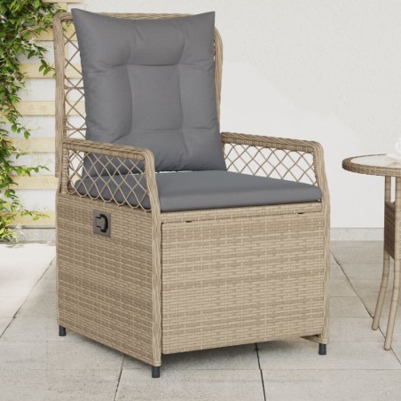 Ensemble de canapé de jardin 9 pcs Noir Poly Rattan 479096479096