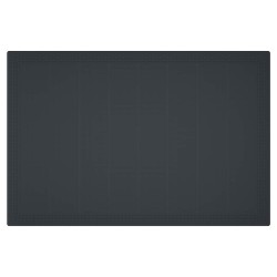 Salon de jardin 6 pcs avec coussins noir résine tressée acacia 479117479117