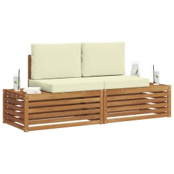 Ensemble de canapé de jardin 10 pcs Gris clair Poly rotin 479201479201