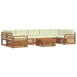 Ensemble de canapé de jardin 5 pcs Gris clair Poly rotin 479213479213