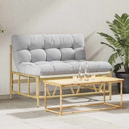 Chaises de jardin lot de 6 et coussins bleu royal Bois de teck 479252479252