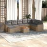 Chaises de jardin lot de 6 et coussins bleu Bois de teck massif 479256479256