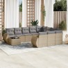 Chaises de jardin lot de 4 et coussins beige bois teck solide 479277479277