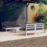 Chaises inclinables de jardin lot de 8 beige bois massif acacia 479298479298