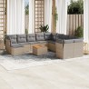 Chaises de jardin lot de 8 avec coussins Bois de teck massif 479320479320