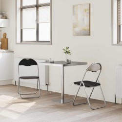 Ensemble à manger de jardin 7 pcs Résine tressée Noir 479390479390