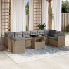 Chaises de jardin lot de 4 coussins à carreaux gris Teck solide 479392479392