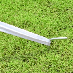 Salon de jardin 8 pcs avec coussins gris clair résine tressée 479397479397