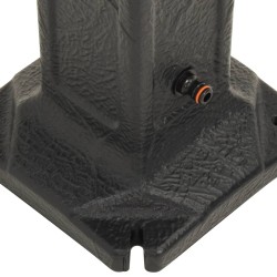 Salon de jardin avec coussins 7 pcs beige résine tressée 479500479500