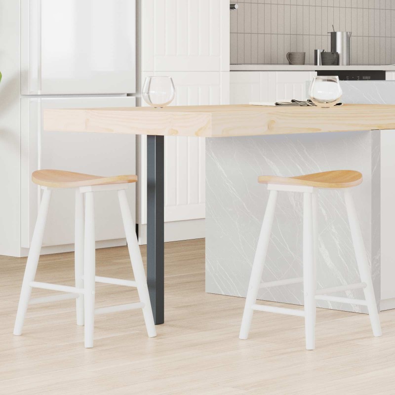 Salon de jardin 5 pcs avec coussins bois de pin massif 479544479544