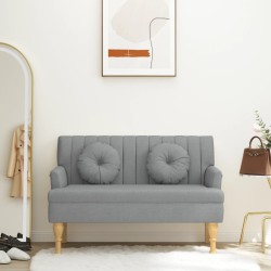 Ensemble à manger de jardin 5 pcs coussins gris résine tressée 479600479600