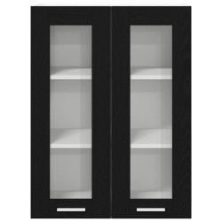 Ensemble à manger de jardin coussins 5pcs Noir Résine tressée 479612479612