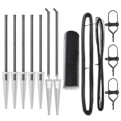 Salon de jardin avec coussins 13 pcs marron résine tressée 479644479644