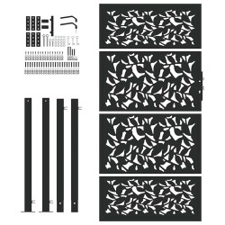 Ensemble de canapés de jardin 11 pcs et coussins rotin acacia 479660479660