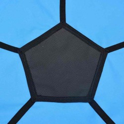 Ensemble à manger de jardin coussins 5pcs Noir Résine tressée 479830479830