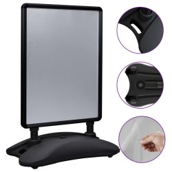 Ensemble à manger de jardin coussins 5pcs Noir Résine tressée 479831479831