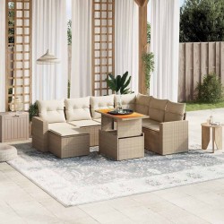 Chaises de jardin et coussins taupe lot de 8 Bois teck massif 479905479905