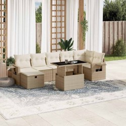 Chaises de jardin lot de 6 avec coussins Bois d'acacia solide 480037480037