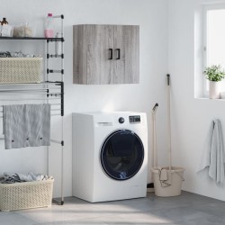 Ensemble de salle à manger pour jardin 9 pcs Gris polyrotin 480446480446