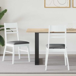 Salon de jardin 14 pcs avec coussins blanc bois de pin solide 480759480759