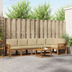 Salon de jardin avec coussins 12 pcs beige résine tressée 480913480913