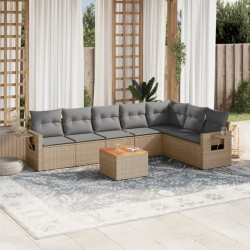 Salon de jardin avec coussins 13 pcs noir résine tressée 480930480930