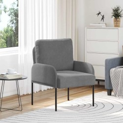 Salon de jardin avec coussins 10 pcs gris résine tressée 481003481003