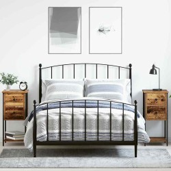 Salon de jardin 9 pcs avec coussins gris clair résine tressée 481494481494