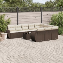 Canapé d’extérieur Bois d'acacia massif et polyester Naturel 481609481609