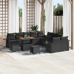3 Pièce Sofa de milieu extérieur Bois d'Acacia Massif Naturel 481867481867