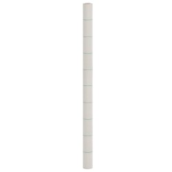 Ensemble de salle à manger pour jardin 5 pcs Blanc Aluminium 481901481901