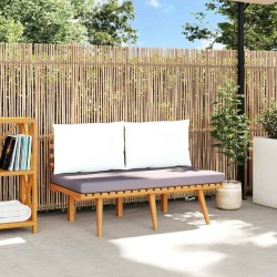 Chaises de jardin lot de 8 avec coussins bordeaux Teck solide 482066482066