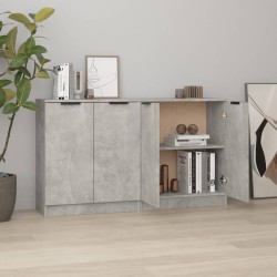 Salon de jardin avec coussins 8 pcs beige résine tressée 482135482135