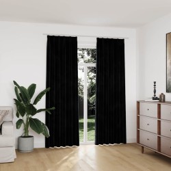 Salon de jardin 8 pcs avec coussins noir résine tressée 482162482162