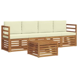 Salon de jardin avec coussins 7 pcs gris résine tressée 482219482219