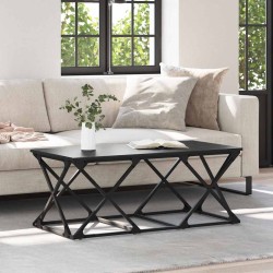 Salon de jardin 7 pcs avec coussins noir résine tressée 482366482366