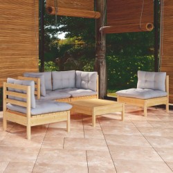 Salon de jardin avec coussins 12 pcs beige résine tressée 482515482515
