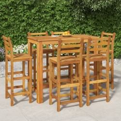 Salon de jardin 9 pcs avec coussins gris résine tressée 482532482532