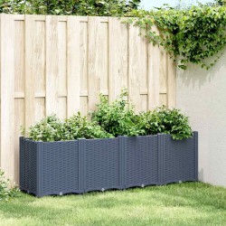 Ensemble de canapé de jardin 5 pcs Beige et Gris clair 482715482715