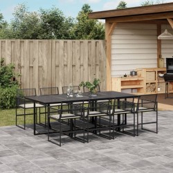 Ensemble de canapé de jardin 6 pcs Gris clair polyrotin 482829482829