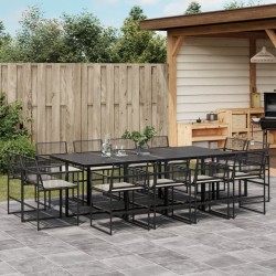 Ensemble de canapé de jardin 5 pcs Gris clair polyrotin 482850482850