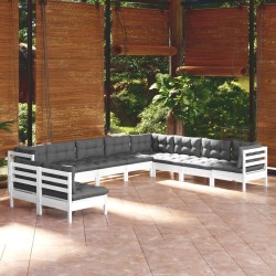 Ensemble de canapé de jardin 7 pcs Marron Poly rotin 482915482915