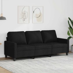 Ensemble de meubles d'extérieur 3 pcs Noir et Blanc 483307483307