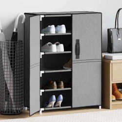 Ensemble à manger de jardin et coussins 17 pcs marron rotin 483318483318