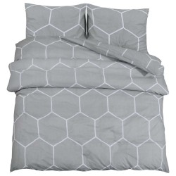 Salon de jardin 8 pcs avec coussins gris clair résine tressée 483952483952
